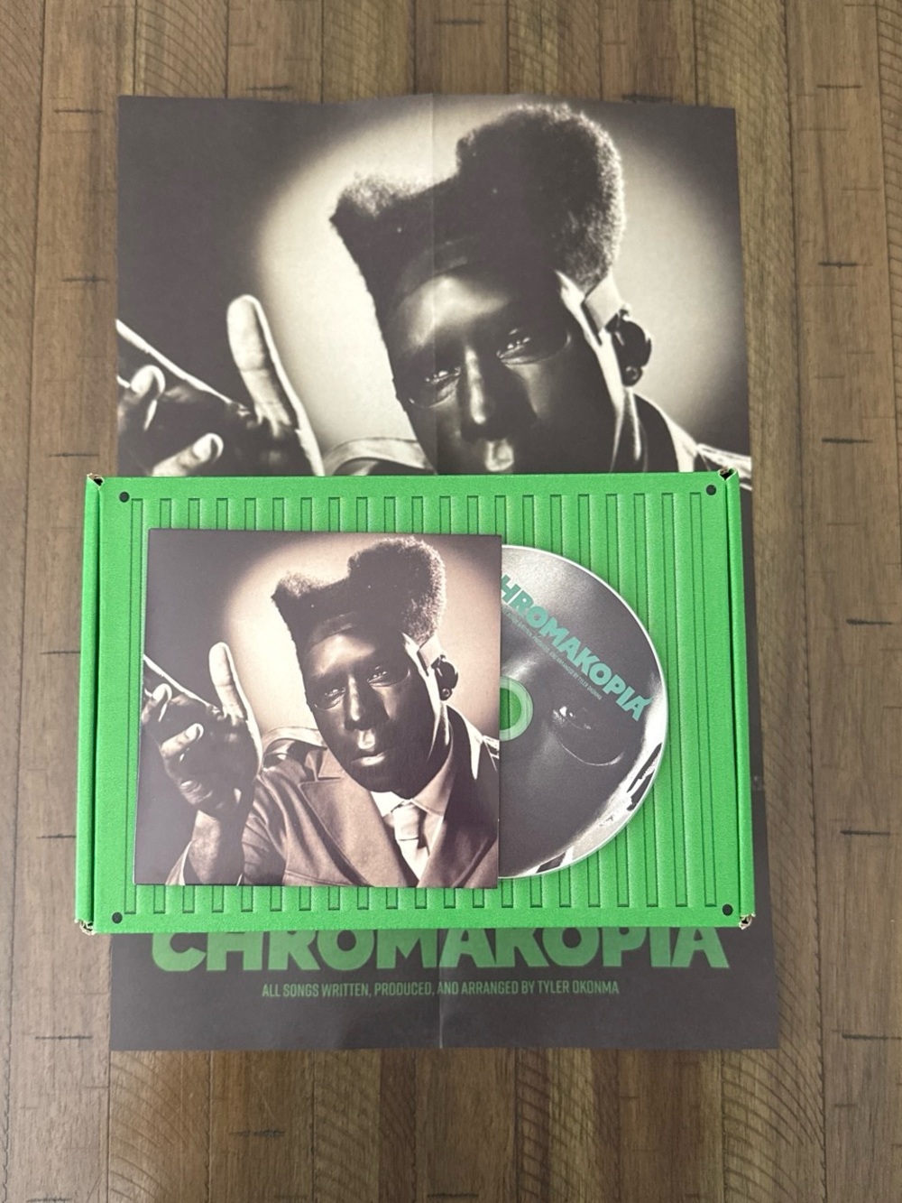 Golf Wang Chromakopia CD Set (includes poster/original packaging